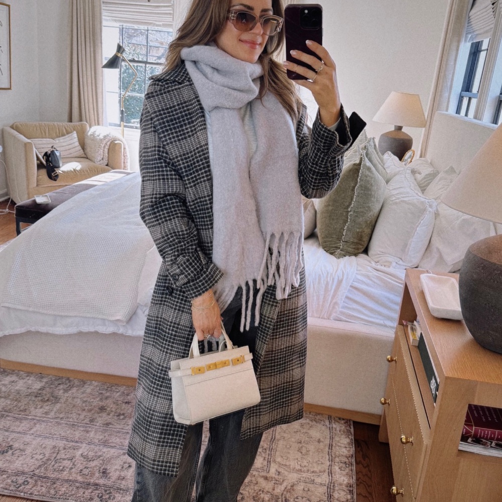 Z Supply Plaid Coat